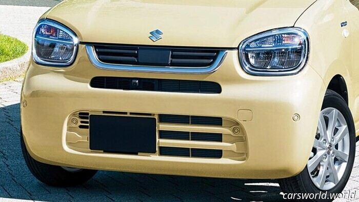Questo Suzuki 7,700 Suzuki appena ottenuto un nuovo volto e oltre 66 MPG / Carscoops
